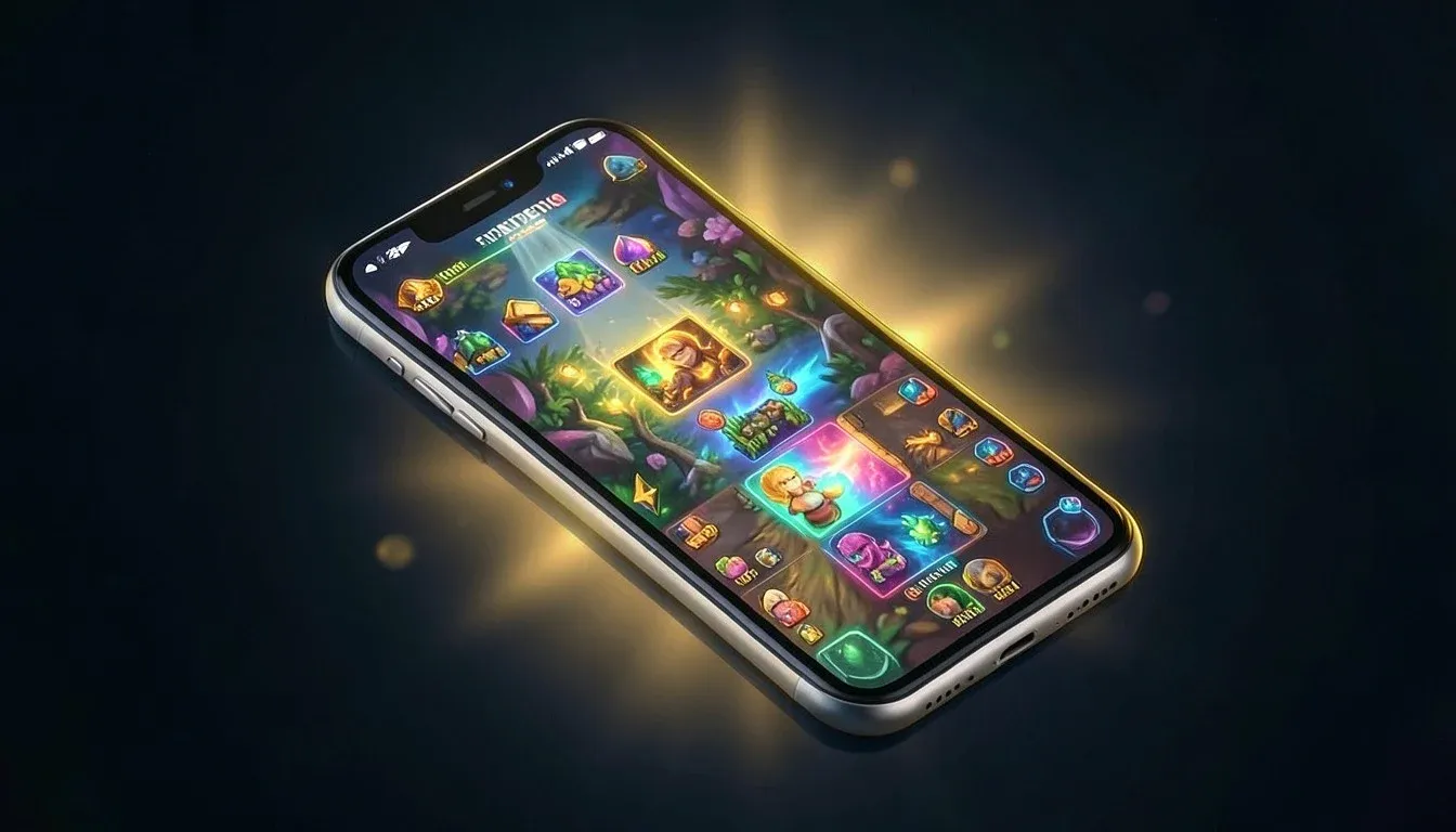 Kaasino mobile casino on a smartphone